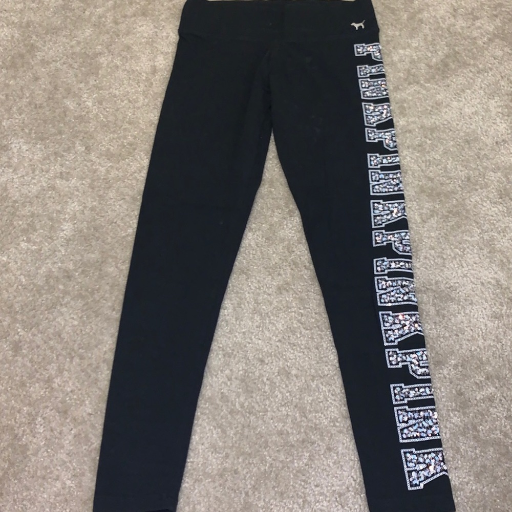 Vs pink bling leggings